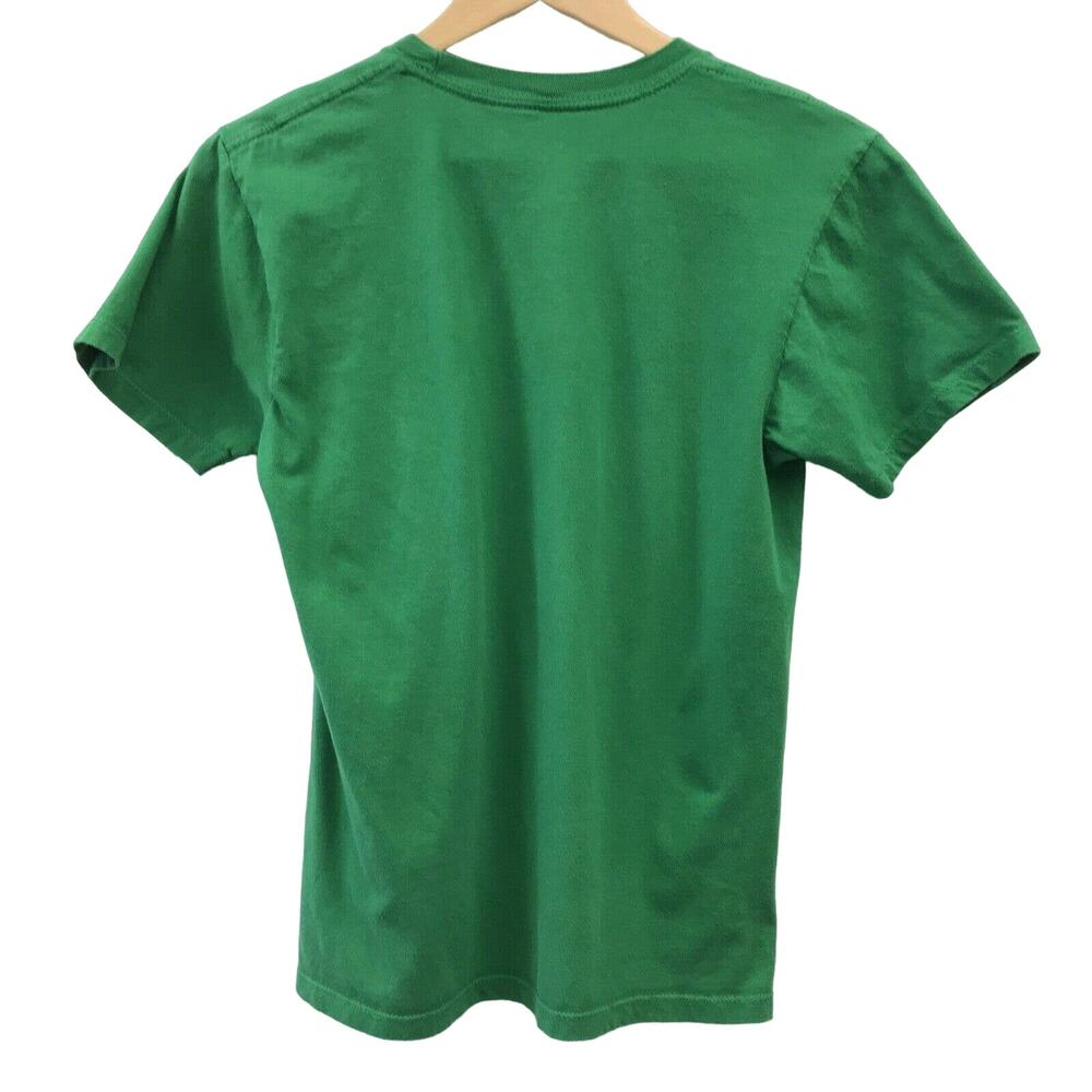 Stupid Factory T Shirt Mens Small Green Photo Of My Balls Baseball Basketball - Picture 5 of 6